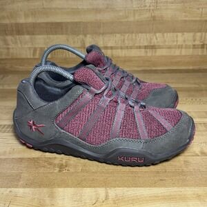 Women's KURU Chicane Purple/Gray Trail Hiking Shoes Sz 9 Wide Athletic